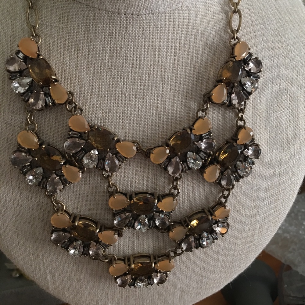 Vintage JCrew statement necklace.